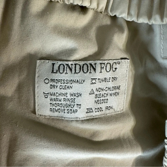 VINTAGE LONDON FOG SIZE LARGE MEN'S WINDBREAKER FULL ZIP JACKET - Picture 3 of 4